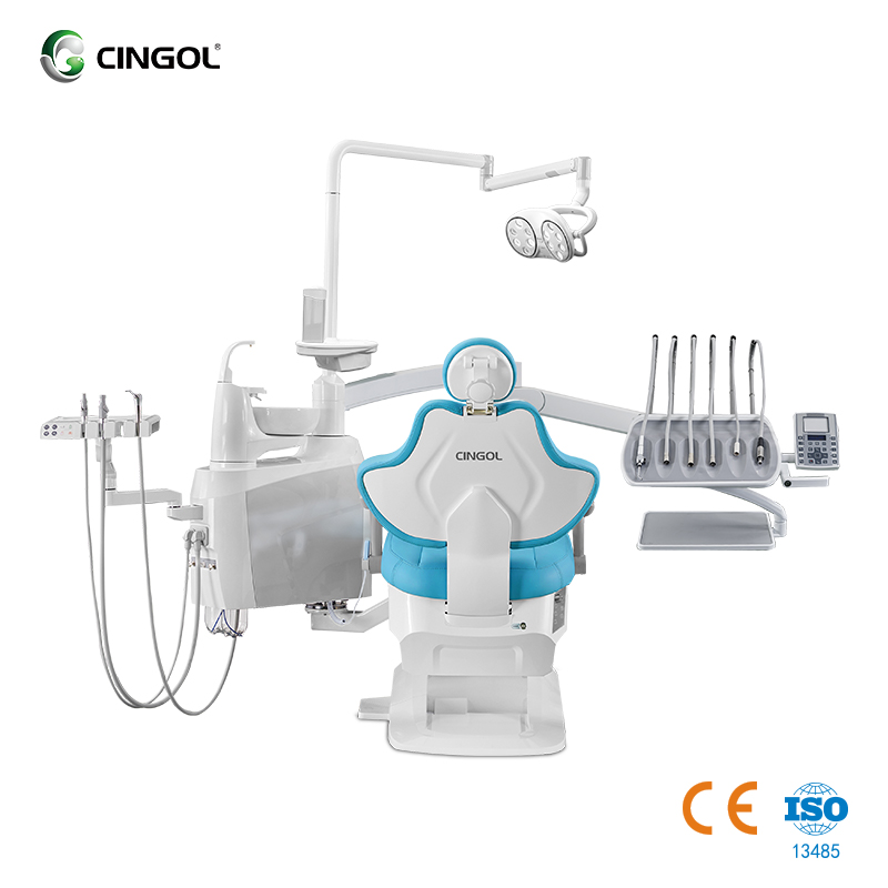 High-Performance Dental Chair X5 Top-Mounted from CINGOL Dental Chair Factory